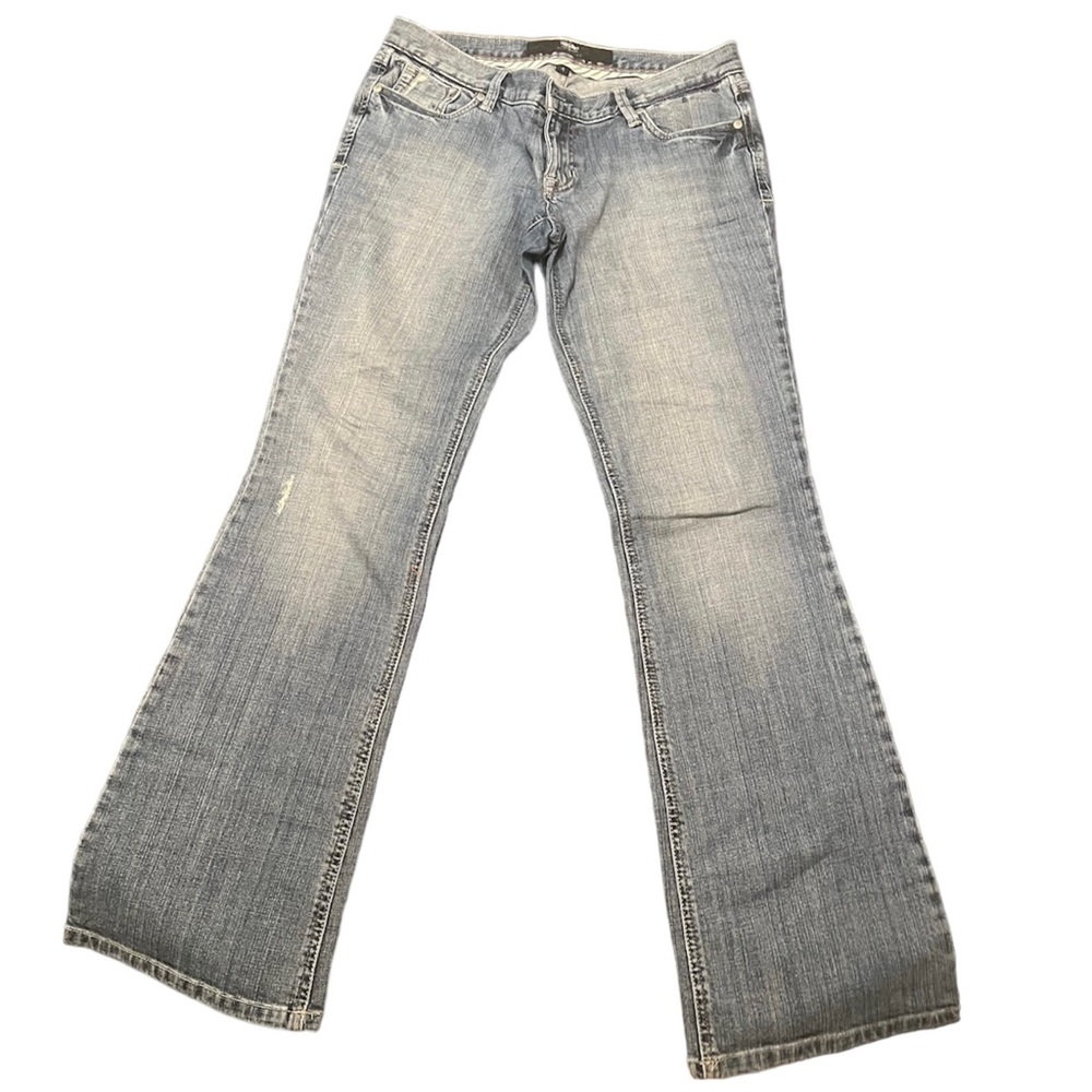 Y2K Women’s Mossimo Low Rise Medium Wash Flare Leg Jeans Regular Length